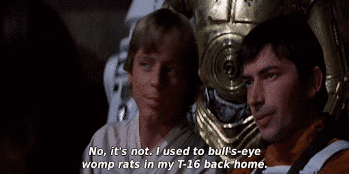 luke skywalker freely uses the womp rat slur