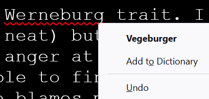 That's Vegeburger to you.