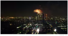 tokyo bay fireworks