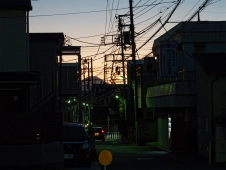 Mt-Fuji-seen-through-power-lines-and-buildings