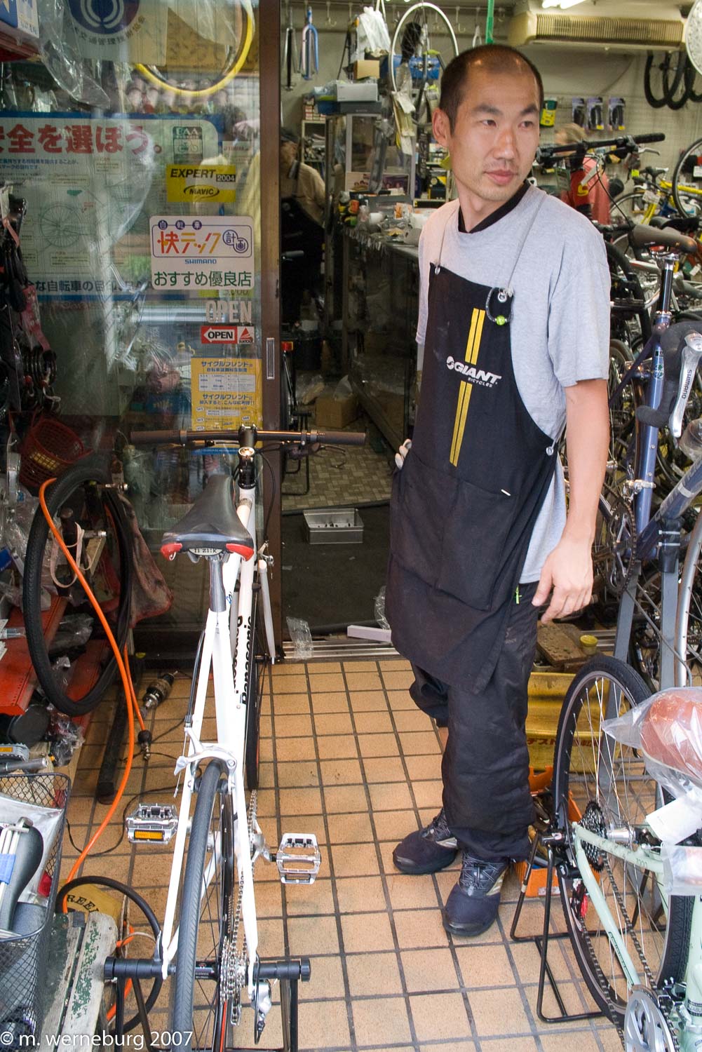yano-san, bicycle man