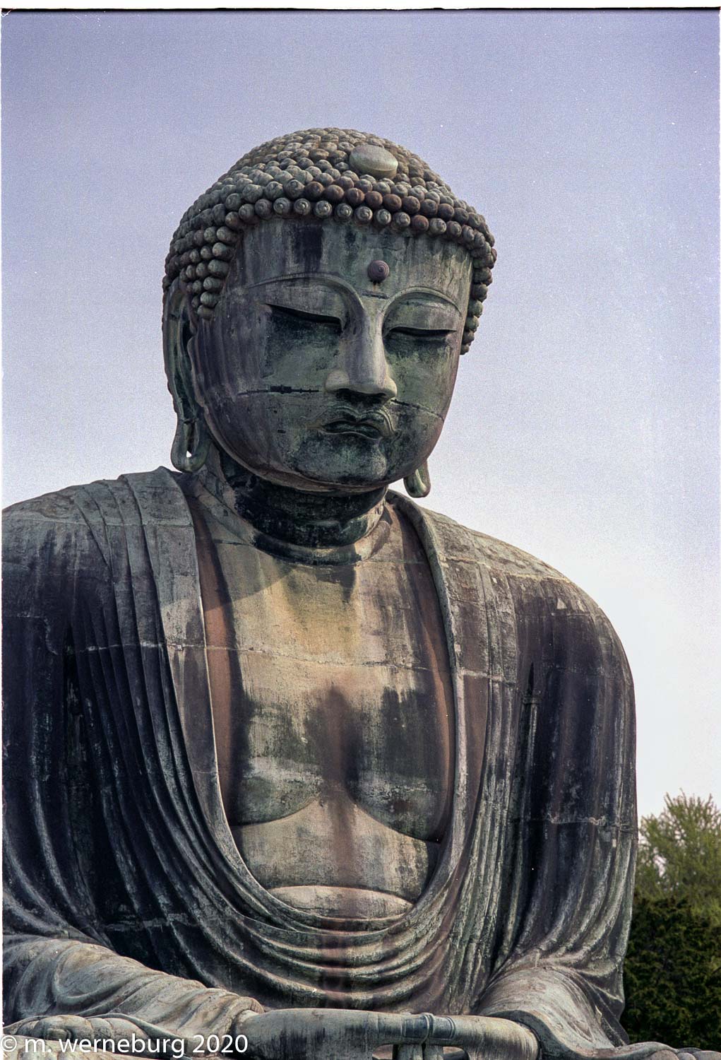 buddha contemplates the many years