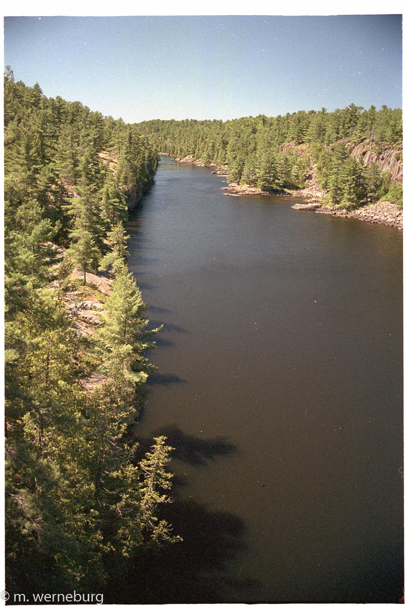 deep river in northern Ontario