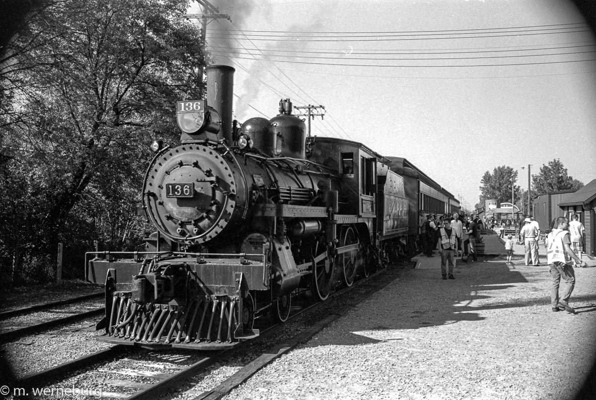 steam train in Ontario