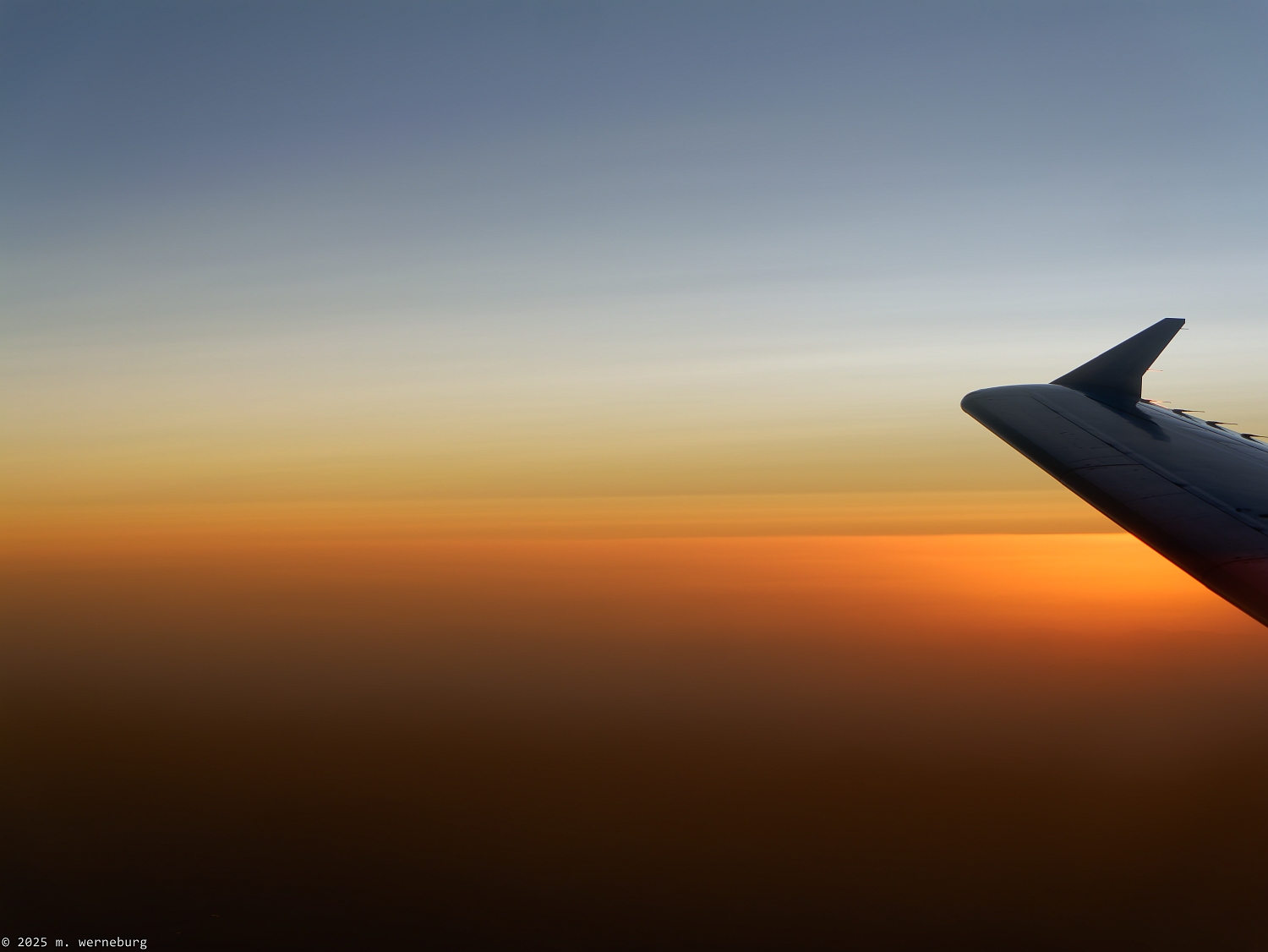 sunset over Iraq
