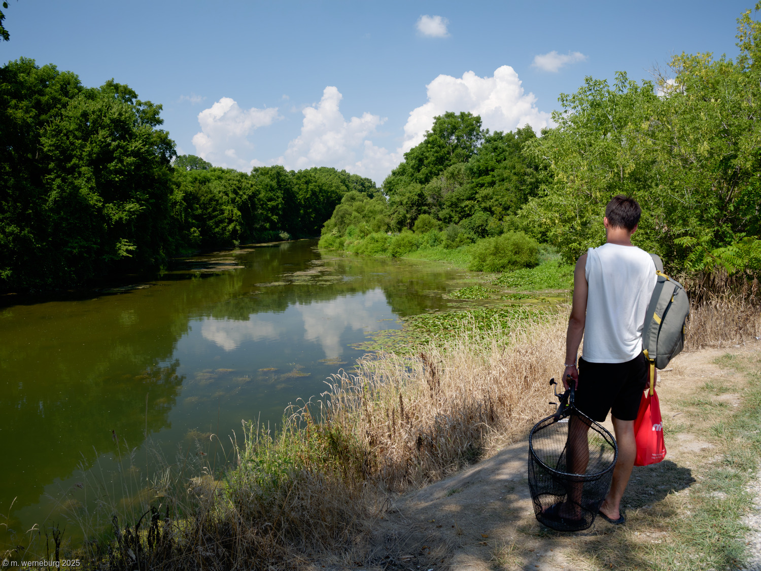 fishing on the Grand river