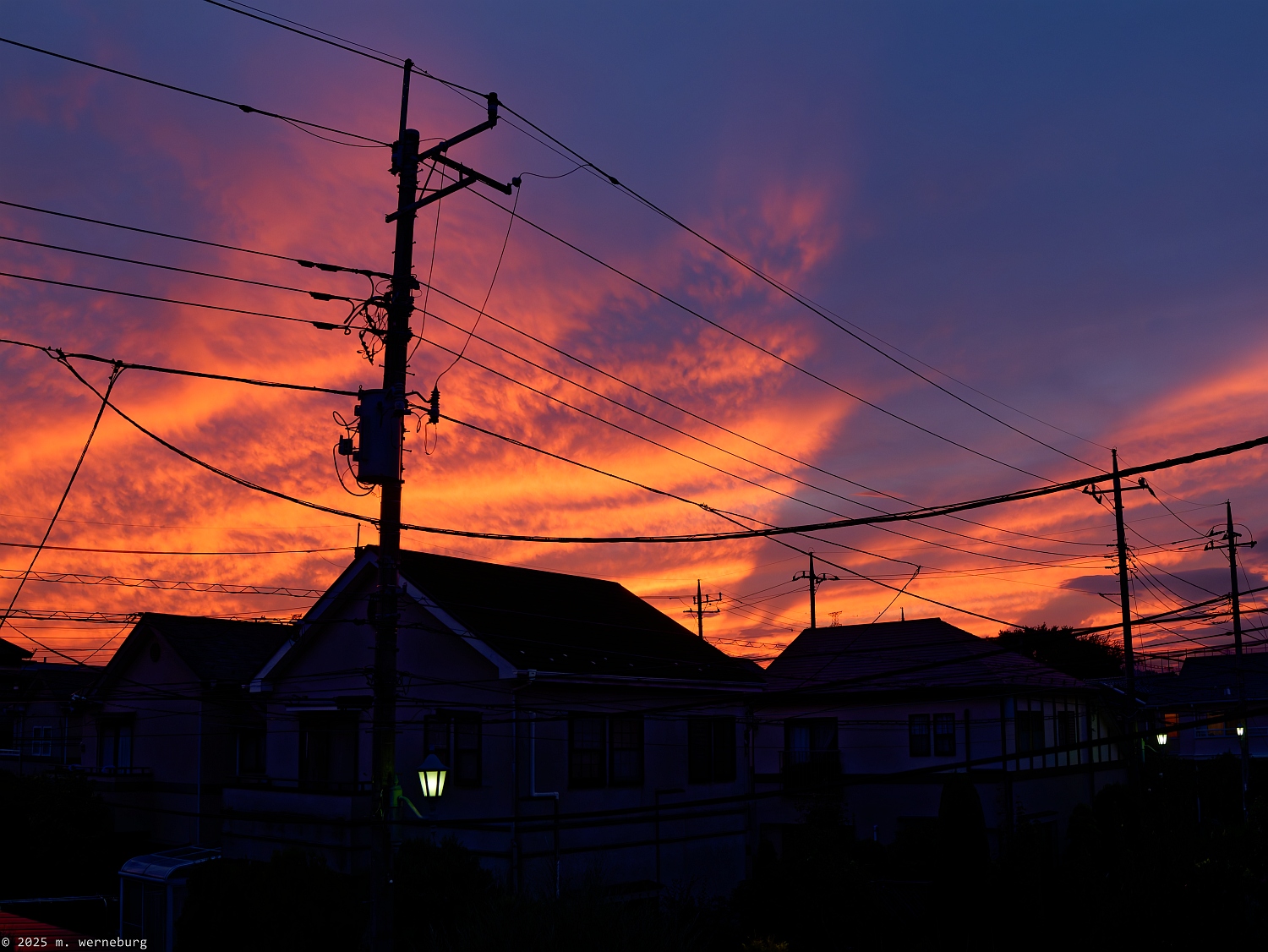 color overload at sunset