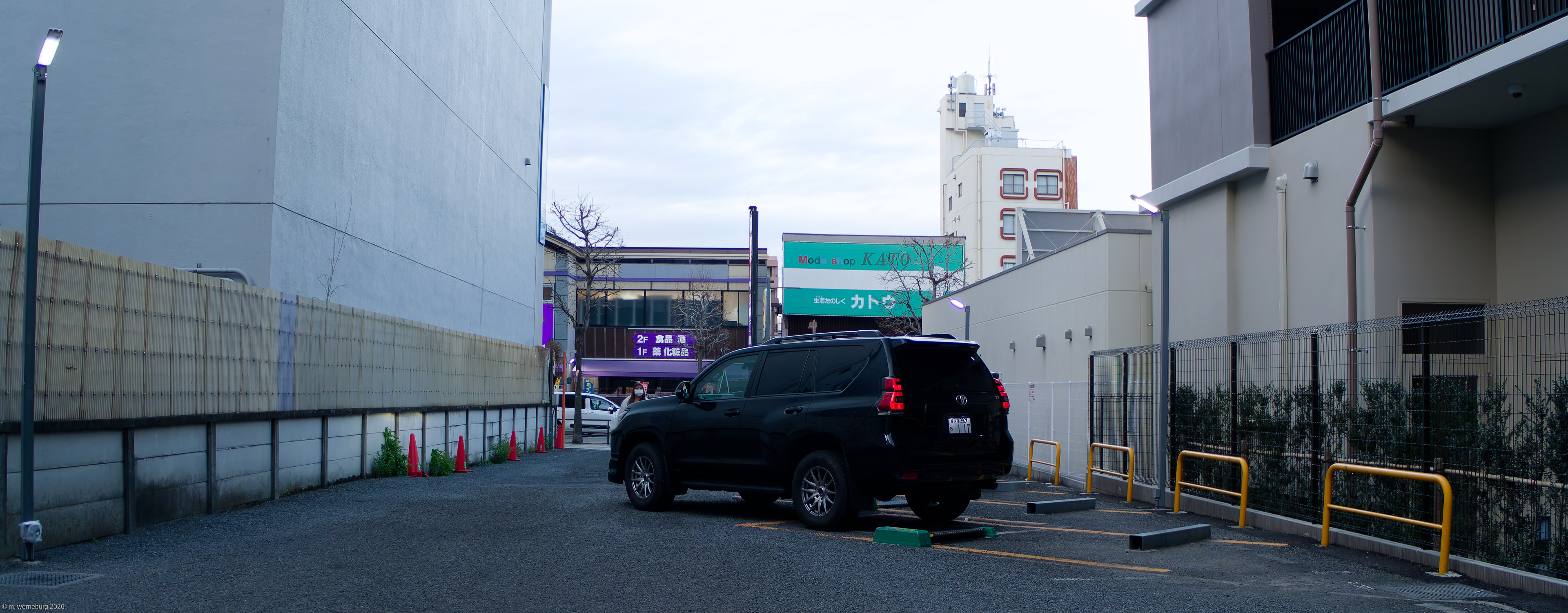 idling in a paid parking spot