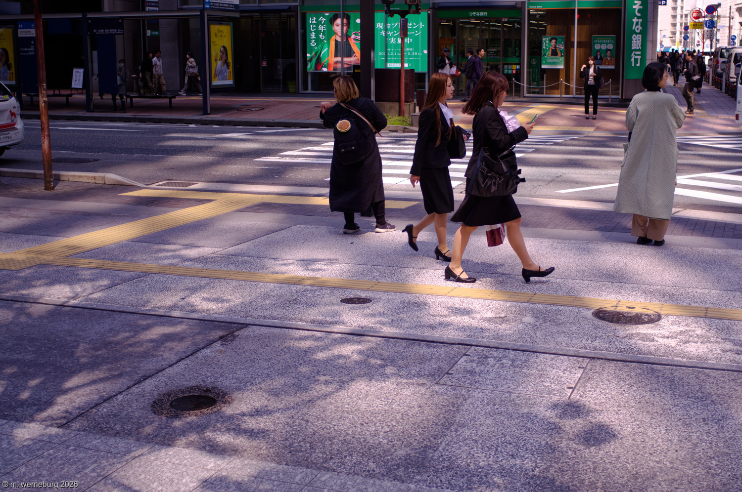 dappled day of the office lady