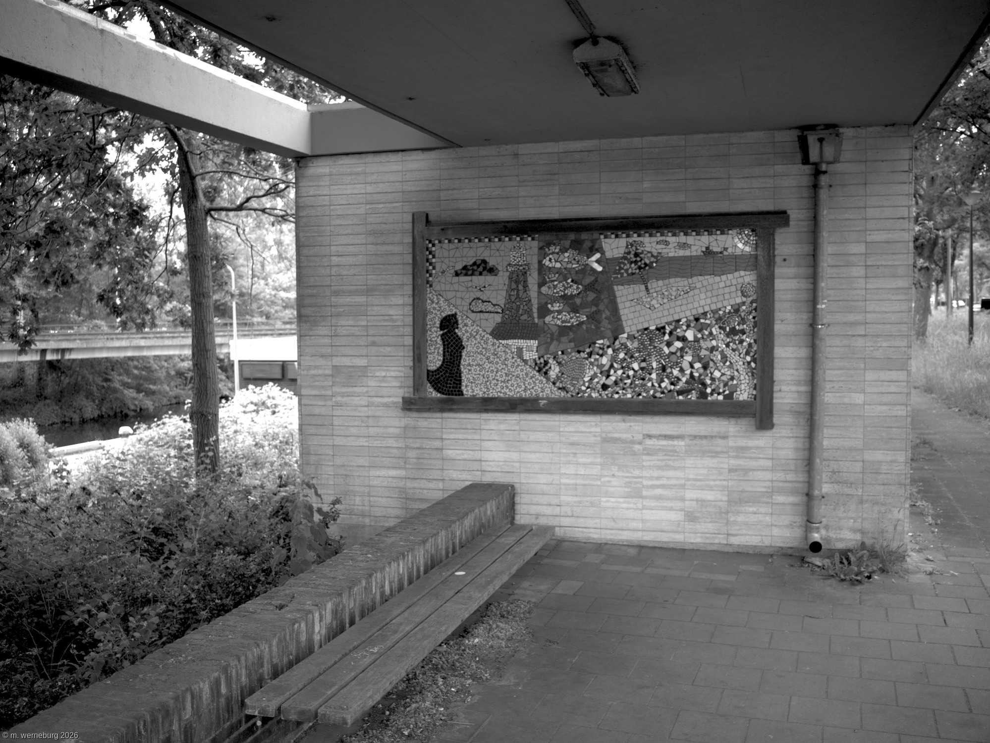 art in a quiet corner