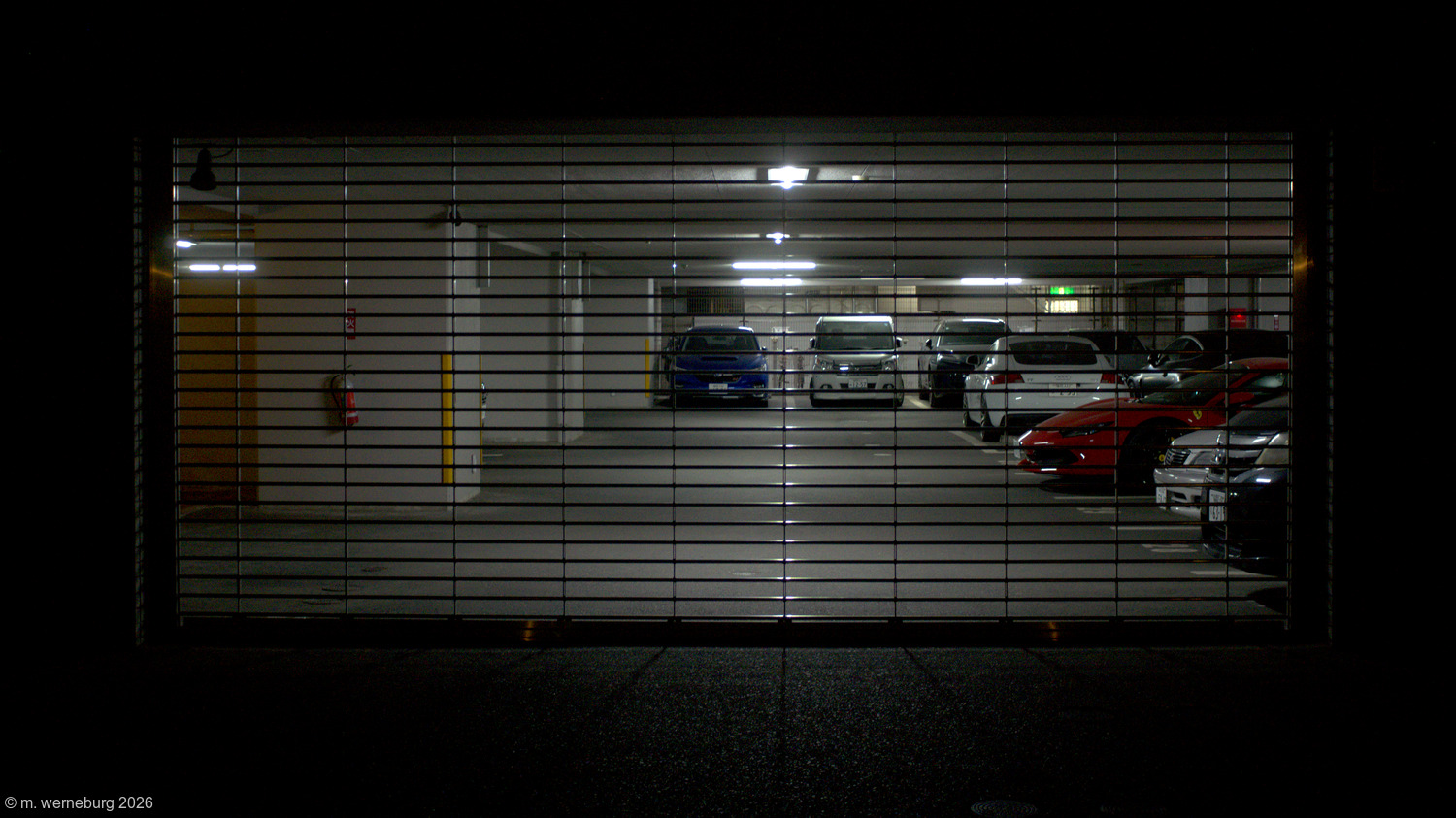 entrance barred at night
